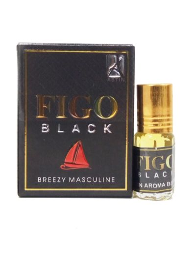 Astin Figo Black Attar | Rich, Long-Lasting Bold Attar | 3ML