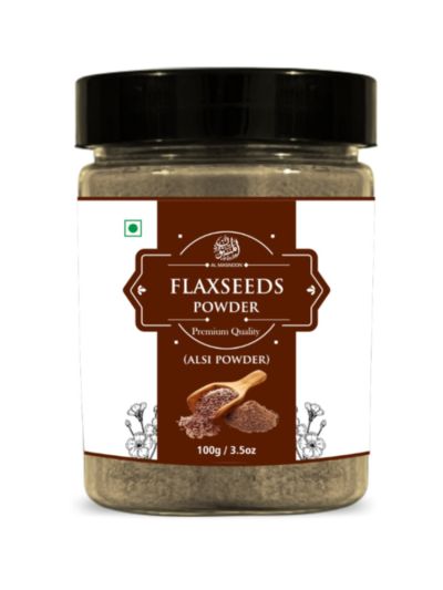 AL MASNOON Flaxseed Powder Alsi Powder/ 100gms – Pack of 1 | 100% natural & pure