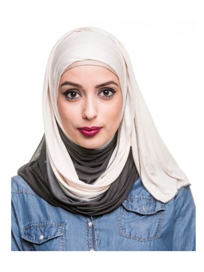 Ombre Jersey Hijab