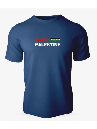 SAVE PALESTINE Half Sleeve Islamic T-Shirt