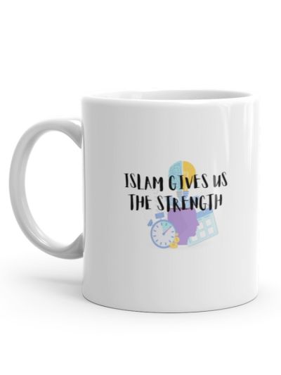 Strength White Mug