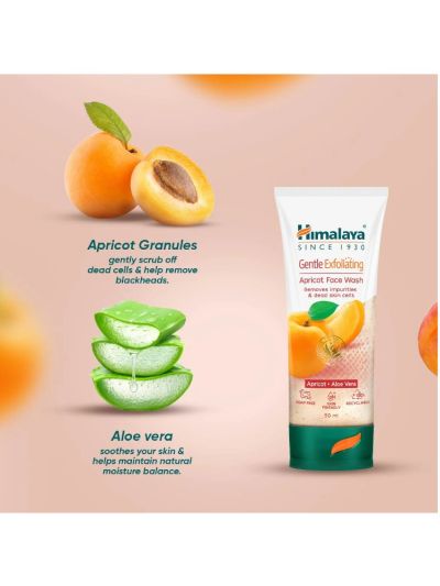 Gentle Exfoliating Apricot Face Wash