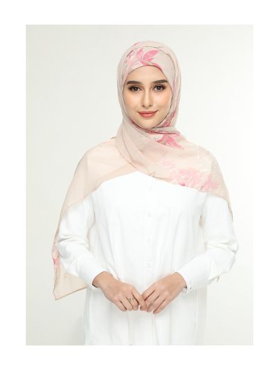 Ghaliya Latte Flat Georgette