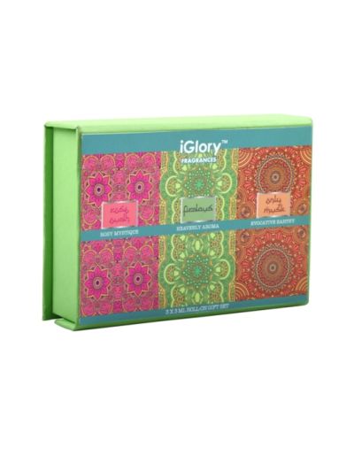 iGlory Roll On  Perfume for Men (Set Of 3 Arabic Perfumes)