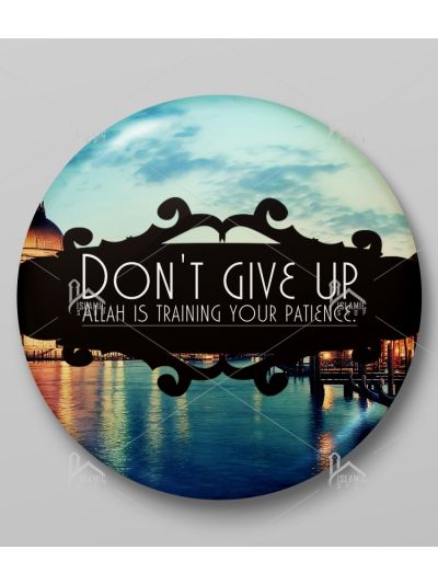 Patience Button Badge