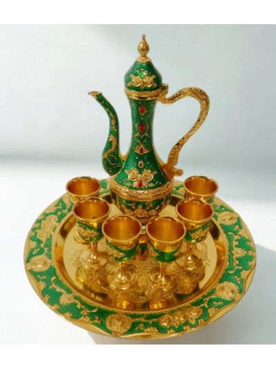Arabic Style Jug Set (Green)