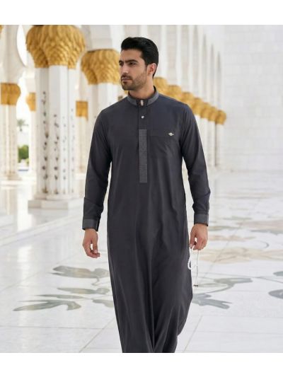 Al Noor Signature Grey Thobe