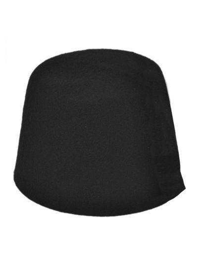 Black Fez Turkish Hat Without Tassel