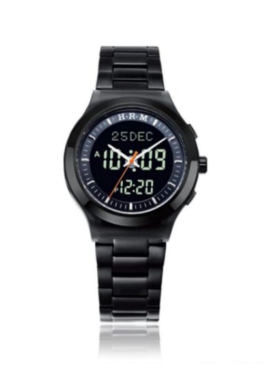 Black Stainless Steel Azan Watch