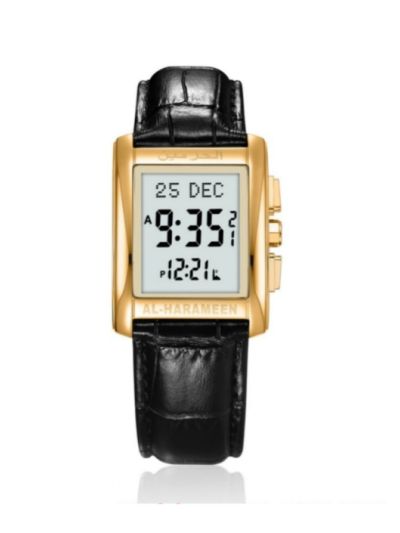 Leather Belt Azan Watch