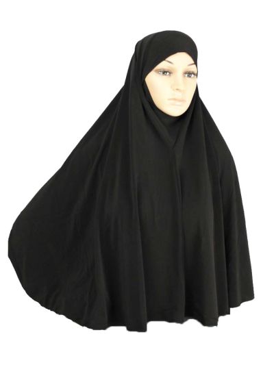 Ladies Ehram Maqna Black