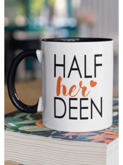 Half her Deen Inner Color Mug