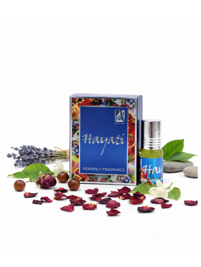 Astin Hayati Attar | Alcohol-Free Floral & Musky Perfume (3 ML & 6 ML)