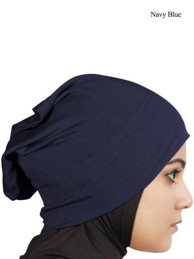 Hijab Cap / Under Hijab Cap (Navy Blue)
