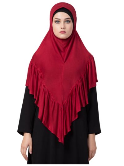 Designer Hijab With a Complementary Under-Hijab Cap