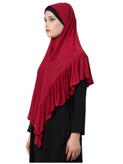 Designer Hijab With a Complementary Under-Hijab Cap
