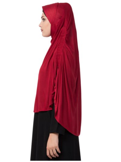Designer Hijab With Complementary Hijab Cap