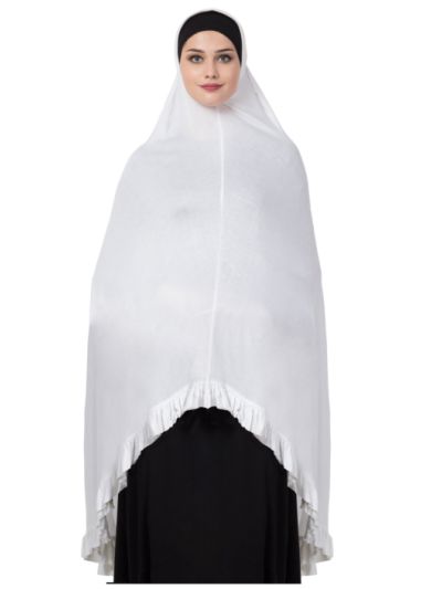 Full Size Jersey Prayer Hijab Without Sleeves & Inner Cap