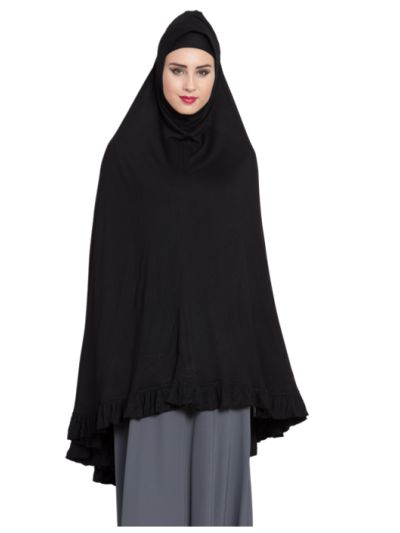 Full Size Jersey Prayer Hijab Without Sleeves & Inner Cap