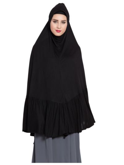 Full Size Jersey Prayer Hijab Without Sleeves & Inner Cap