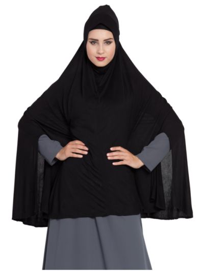 Khimar Jersey Instant Full Size Prayer Hijab & Inner Cap