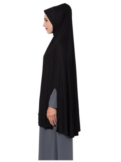 Khimar Jersey Instant Full Size Prayer Hijab & Inner Cap