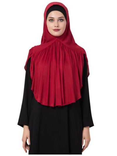 Designer Hijab With Complementary Under-Hijab Cap