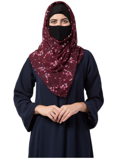 Maryam Hijab With attached Under Hijab Cap