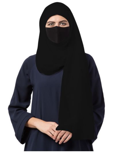 Maryam Hijab With attached Under Hijab Cap