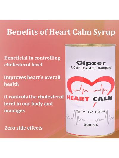 Cipzer Heart Calm Syrup (500 ml)