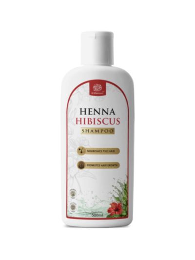 AL MASNOON Henna Hibiscus Shampoo 500ml | Herbal Hair Cleanser with Henna & Hibiscus | Sulphate Free, Paraben Free | Nourishes Hair & Promotes Healthy Looking Hair for Men & Women