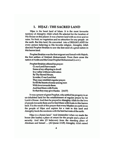 Hijaz The Sacred Land of Haramain Shareefain – (English)