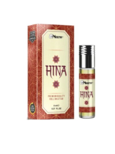 Meena Hina Attar - 8ML (Silver Series)