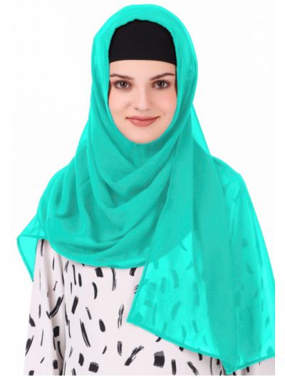 Long Hijab in Breathable Soft Georgette