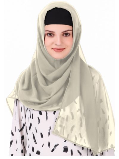 Long Hijab in Breathable Soft Georgette