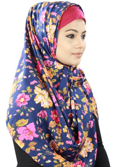 Faryat Floral Print Hijab