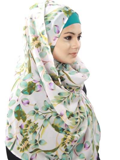 Jouri Floral Print Hijab