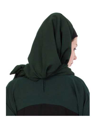 Green Georgette Hijab
