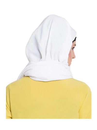 White Nida Hijab