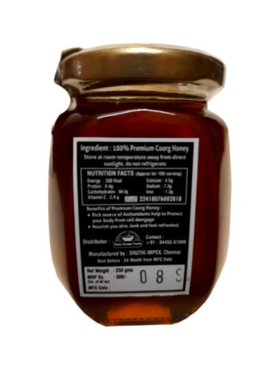 Premium Coorg Honey (250 g)