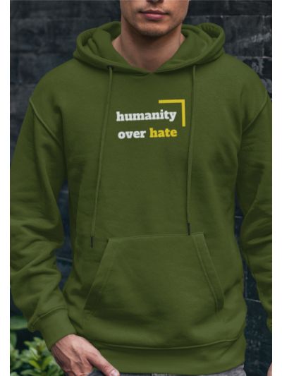 Humanity Over Hate Hooded Sweatshirt