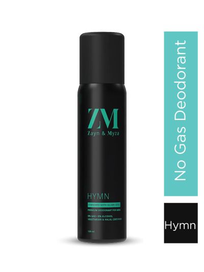 Hymn No Alcohol Body Spray For Men, Halal compliant (120 ml)