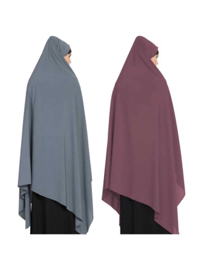 Irani Chador Combo With Detachable Nose Piece