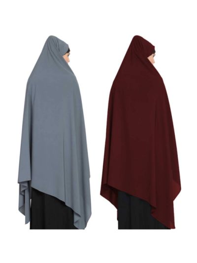 Irani Chador Combo With Detachable Nose Piece