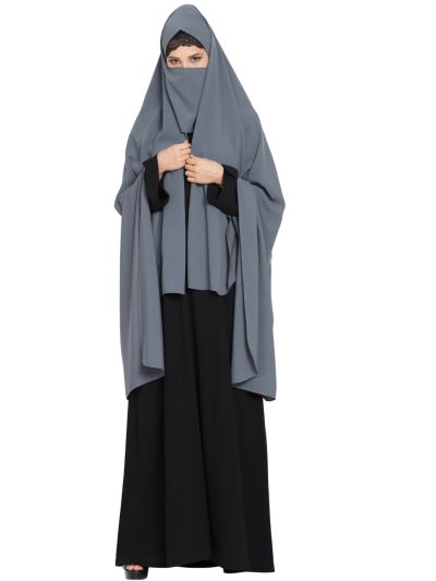 Irani Chador With Detachable Nose Piece