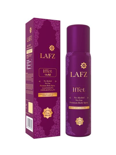 Iffet No Alcohol No Gas Premium Body Spray For Women (120 ml)
