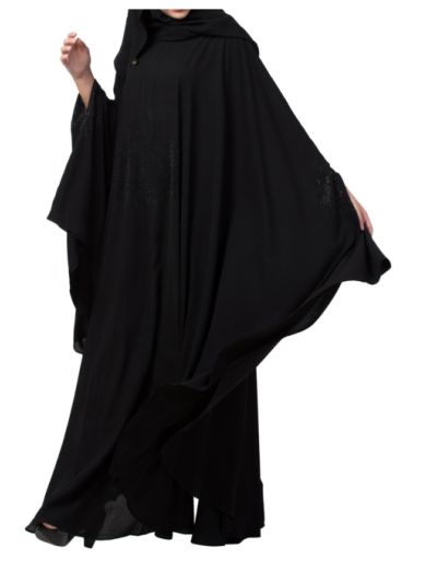 Gorgeous Irani Kaftan with Crystal Stones on Front and Sleeves