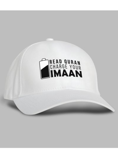 Iman White Cap