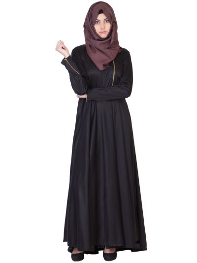 Golden Chain Full Flair Abaya