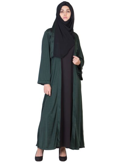Green Kimono Abaya